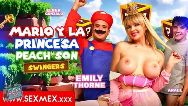 Emily Thorne - Mario And Princess Peach Are Swingers