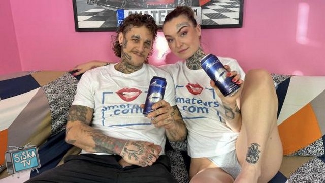 Tabitha Poison - Tattooed amateur couple loves it hard E70