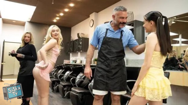 Selena Love, Khloe Kingsley - Hair Salon Sex - RKPrime