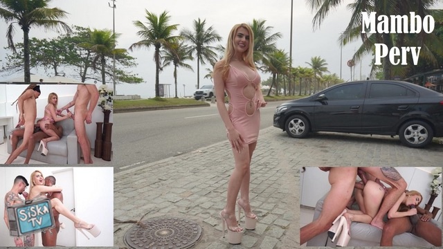 Lola Morango - Beautiful 22 years Brazilian blonde picked up at the beach And fucked by 3 huge cocks (DAP. Anal, ATM, monster cock, BBC) OB458