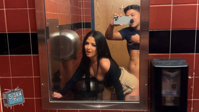Vanessa Marie - Public Bathroom Fuck With Sisters BFF