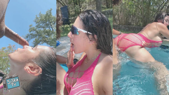 Yiny Leon - BG Swimming Pool Sextape