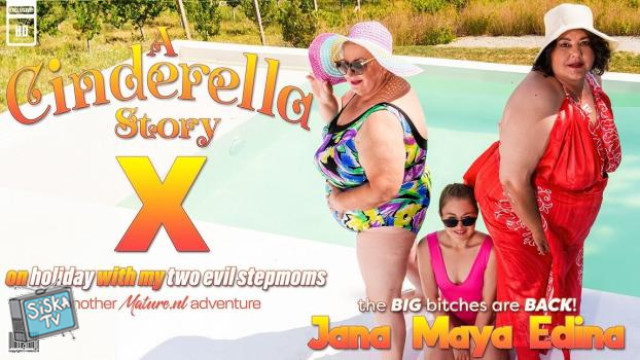 Edina, Jana, Maya - Stepdaughter Maya Must Get Down On Holiday With Her Two Evil Stepmoms Jana And Edina