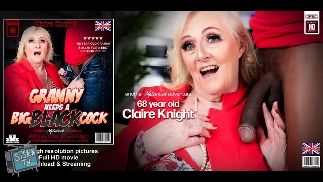 Claire Knight - British Claire Knight is a 68 year old granny who craves a big black cock to fuck her!