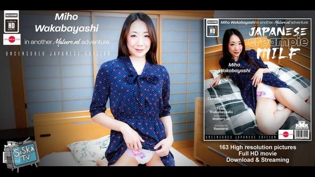 Miho Wakabayashi - Japanese MILF Miho Wakabayashi loves fucking hard and getting creampies