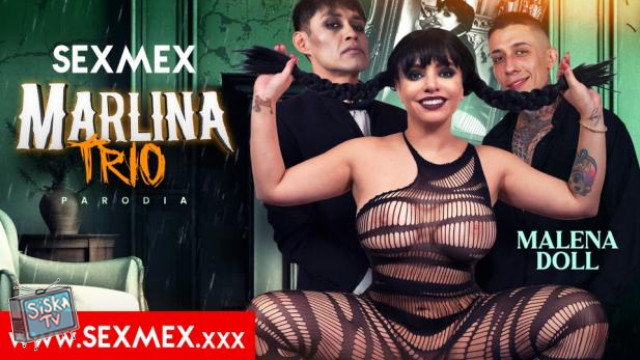 Malena Doll - Marlina Trio Wednesday Threesome