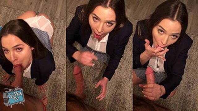 Blair Williams - School Girl Sucks Cock