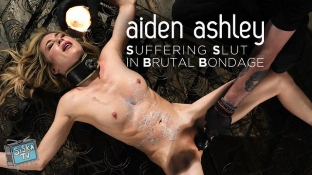 Aiden Ashey - Suffering Slut in Brutal Bondage