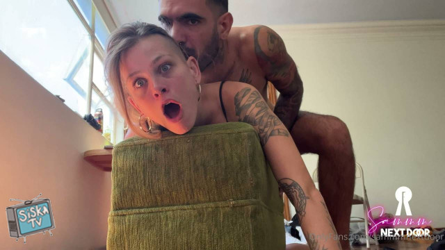 Sammmnextdoor - Blonde Tight Asshole GF Tries Anal For The 1st Time