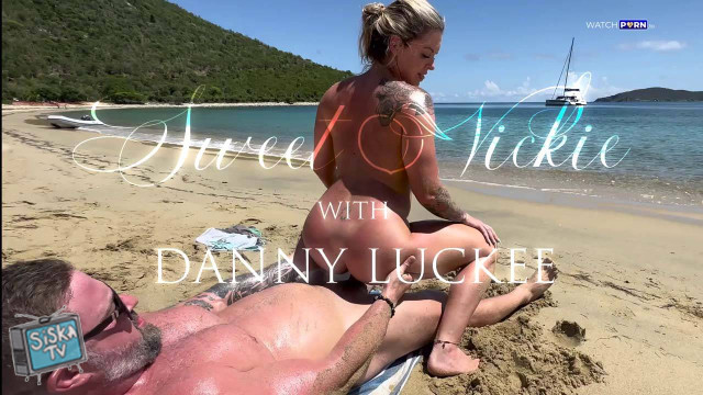 Sweet Vickie - Public Sex With Danny Luckee In The Virgin Islands
