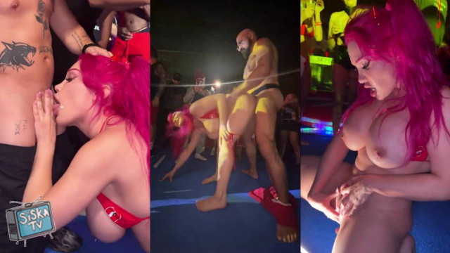 Lily Lou - Fucking Multiple Man In A Beach Party