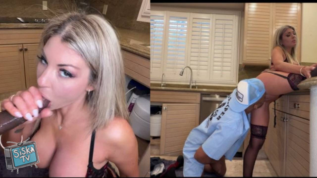 Kayla Kayden - Cheating Blonde Wife Getting Railed By BBC Handyman