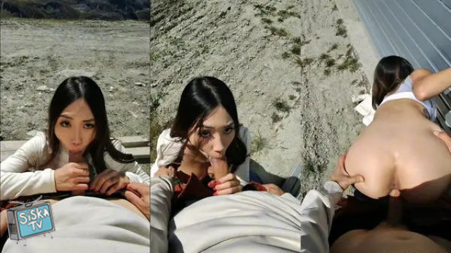 Yoshi Baby - Outdoor Quickie in Matterhorn With Stranger