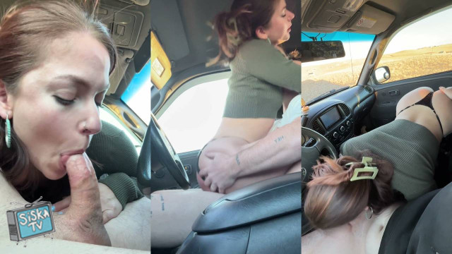 Princess Jess - Road Trip Quick Sex In The Car With Strnager
