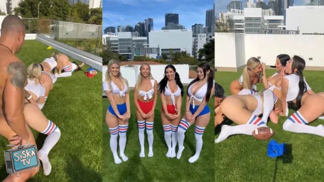 ScarlettKissesXO, Desireedesirexoxo, Mariellamaexo - Play Football