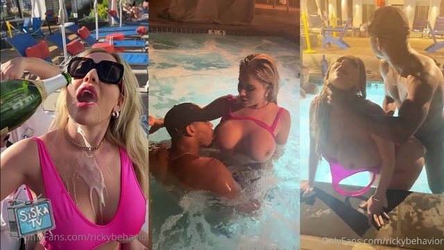 Savannah Bond - Fucked In The Hot Tub While Neighbors Watching