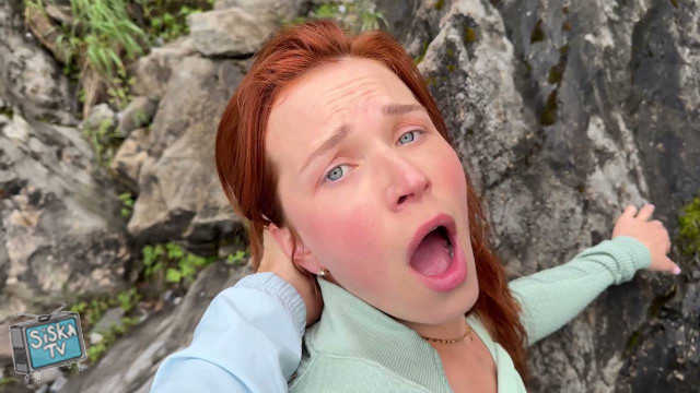 Clemence Audiard - BRAND NEW Hiking Fuck With A Perfect View