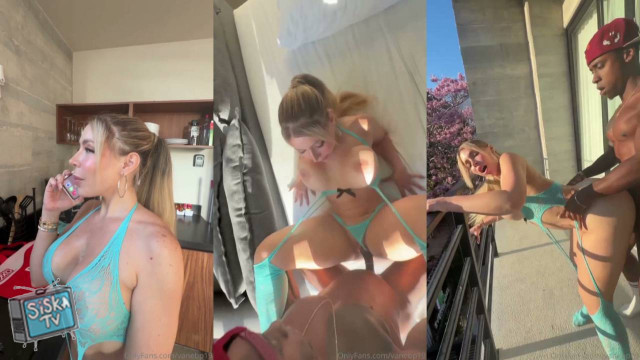 Vanessa Bohorquez - Plastic Body Bimbo Blonde Invite Her BBC Friend To Fuck While Her Husband At Work