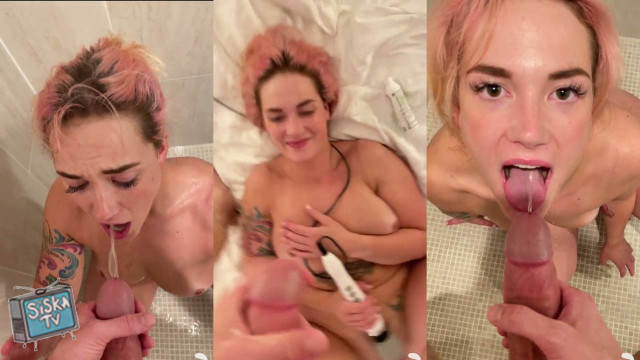Siri Dahl - Dirtiest Pee Drinking Shower Sex Tape Ever
