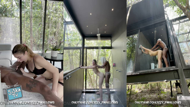 Izzy Swallows - 30 MIN Non Stop Glass House Sextape