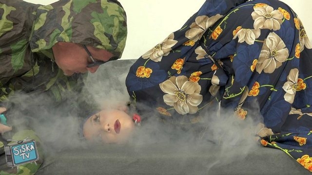 Saxxana Gold - Angry soldier fucks his sexy hijab wife