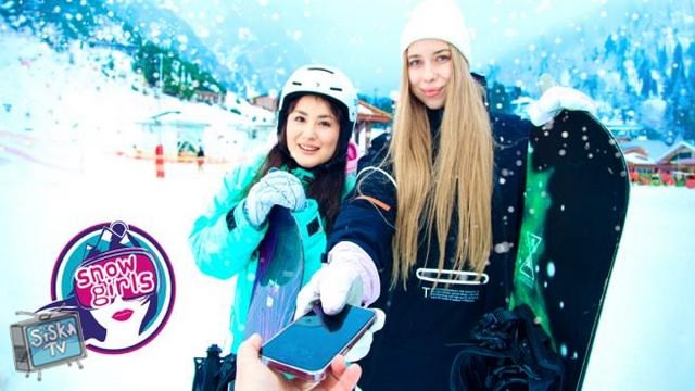 Alice Flore, Amelia Ost - Snowboarding makes us so horny