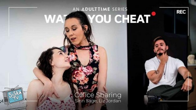 Sinn Sage, Liz Jordan - Office Sharing - WatchYouCheat