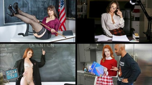 Avi Love, Marley Brinx, Miss Raquel, Lexi Luna, Ivy Lebelle, Serene Siren, Andi Rye, Lilian Stone, Jasmine Wilde, Ariel Darling - Teachers Gone Wild Compilation