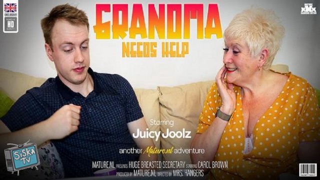 Juicy Joolz - Granny wants a hard young cock