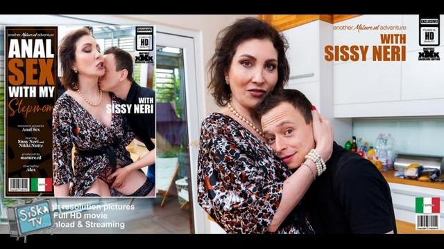 Sissy Neri - Anal Loving stepmom Sissy Neri loves getting fucked in the ass by her horny stepson