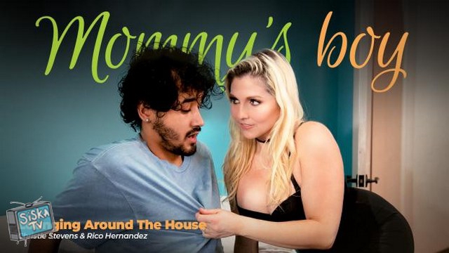 Christie Stevens - Lounging Around The House - MommysBoy