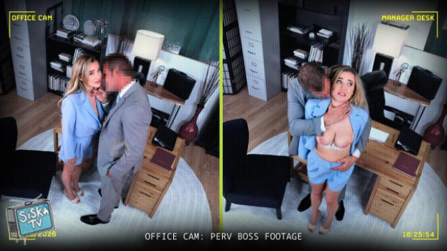 Blake Blossom - PervBoss: Fucked While My Husband Was Just Outside the Door (Power Corrupts)