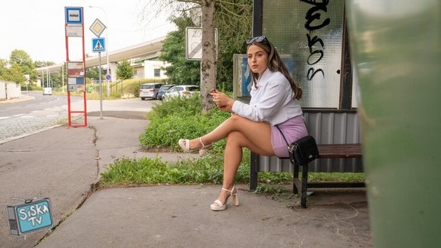 Ariana Van X - Latina Tries Czech Sausage