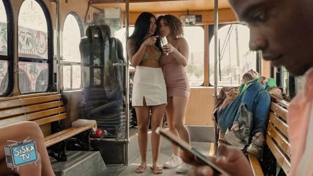 Kira Perez, Ameena Greene - The Fucking Public Bus Threesome - RKPrime