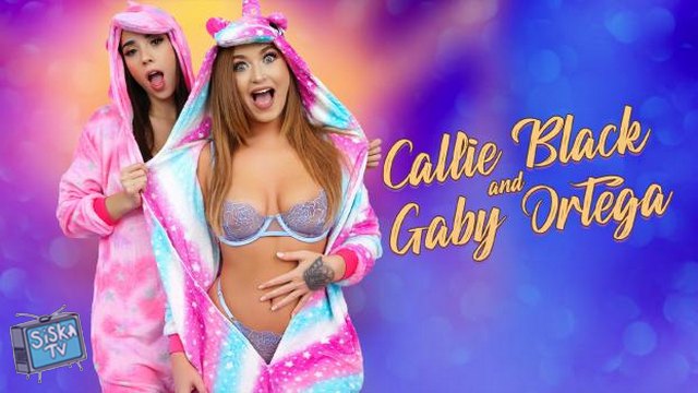 Callie Black, Gaby Ortega - My Little Slutties