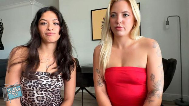 Lola cheeks, Luxe La Fox - Trying a Threesome With Teen Step Sisters