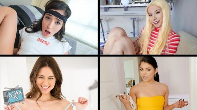Kenzie Reeves, Gina Valentina, Riley Reid, Emily Willis - Best Faces in Porn Compilation